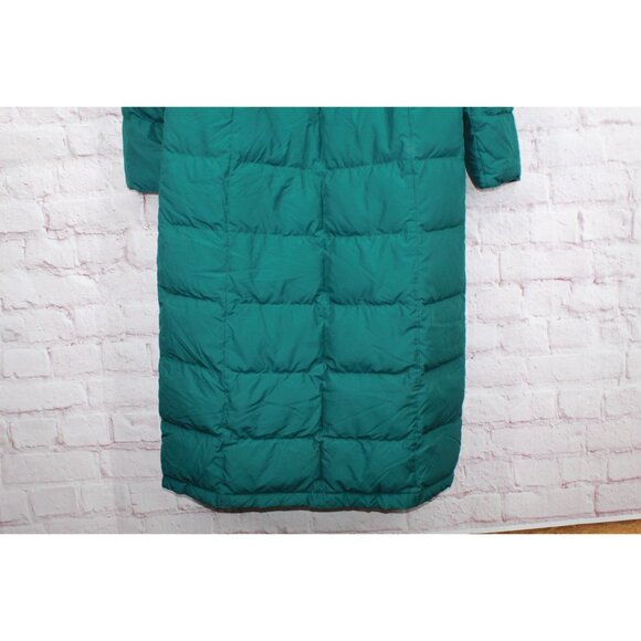 LL Bean Ultrawarm Coat Long Quilted Full Zip Spruce Size L Pet - Picture 5 of 12